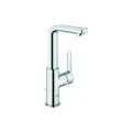 Produktbild: Grohe Lineare L-Size Waschtischarmatur 23296001 chrom, mit Ablaufgarnitur