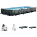 Produktbild: Intex Frame Pool 975 x 488 x 132 cm Komplettset | Rechteckpool mit Zubehör