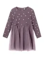 Produktbild: NAME IT Mädchen Nmfnadja Dress Noos Kleid, Arctic Dusk, 98 EU