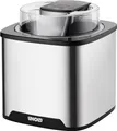 Produktbild: Unold 48855 Eismaschine Gelato, Speiseeisbereiter 1,5 L Eiscreme, LCD-Display, digitaler Timer, BPA-frei
