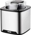Produktbild: UNOLD Eismaschine 48855 Gelato 1,5L Edelstahl Schwarz Timer vegan