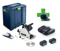 Produktbild: Festool Akku-Tauchsäge TSC 55 KEBI-Plus/XL100Y Limited Edition, 2x 5,0Ah + Lader
