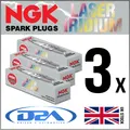 Produktbild: 3x NGK SILZKGR8B8S LASER IRIDIUM Zuendkerze For MINI CLUBMAN 1.5 08/15-->