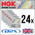 Produktbild: 24x NGK SILZKGR8B8S (94201) LASER IRIDIUM Zuendkerze