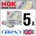 Produktbild: 5x NGK SILZKGR8B8S (94201) LASER IRIDIUM Zuendkerze