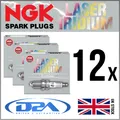 Produktbild: 12x NGK SILZKGR8B8S (94201) LASER IRIDIUM Zuendkerze