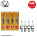 Produktbild: NGK Zündkerzen 4x für BMW 1 2 3 4 5 Mini