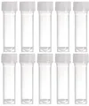 Produktbild: geo-versand 10x Schraubröhrchen 15 ml wasserdicht Luftdich Aufbewahrung Tube Behälter Deckel