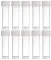 Produktbild: 10x Schraubröhrchen 15 ml wasserdicht Luftdich Aufbewahrung Tube Behälter Deckel