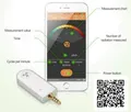 Produktbild: Smart Ft Lab Sensor Geigerzähler Strahlenmessgerät für Handy mit APP für Android, (1-St), Geigerzähler für Smartphone Strahlungsdetektor Strahlungsmessgerät