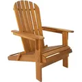 Produktbild: Klappbarer Liegestuhl Adirondack aus Akazie, ca. 84 x 69 x 93 cm - Braun - Braun