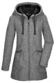 Produktbild: G.I.G.A. DX Damen Fleece Parka/Fleecemantel mit Kapuze GW 87 WMN PRK_Roshana, grau, 38, 43687-000