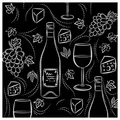 Produktbild: HOME FASHION Papierserviette 20 Servietten Wine and Cheese 33x33cm, (20 St) schwarz