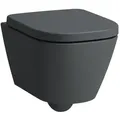 Produktbild: Laufen Meda Wand-WC H8201137580001 36x49cm, spülrandlos, graphit matt
