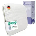 Produktbild: Wolkenfeld Kinderkissen 60x40x6 für Kinder ab 2 Jahren – Weiches und Atmungsaktives Kinderkopfkissen für einen sicheren Schlaf – Natürliches Memory Foam Oeko-TEX – Hypoallergene Tencel-Faserbezug
