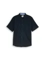 Produktbild: TOM TAILOR Kurzarmhemd COTTON LINEN SHIRT (1-tlg)