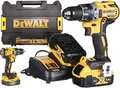Produktbild: DeWalt Akku-Bohrschrauber 18 V + 2x Akku 5 Ah + Ladegerät + Koffer DCD791P2-QW