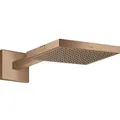 Produktbild: hansgrohe Axor Starck Kopfbrause 10925310 mit Brausearm, Wandmontage, 240x240mm, 1jet, brushed red gold