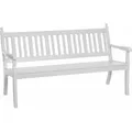 Produktbild: Bank Hohenzollern, 160 cm, weiß Kunststoff weiß, 3-sitzig - Weiß