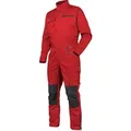 Produktbild: Würth MODYF Arbeitsoverall Stretch X Stylischer Berufs-Overall für Herren Moderner Blaumann für Handwerker rot 5XL