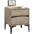 Produktbild: SoBuy Nachttisch, Natur, Holzwerkstoff, 40x47x40 cm, Schlafzimmer, Nachttische