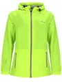 Produktbild: Blue Wave Damen Funktionsjacke Fabienne - Outdoor-Jacke Regenjacke Wander- und Fahrradjacke in Neongelb Größe 44