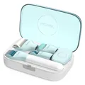 Produktbild: P-Beauty Microneedling Roller Gerät 10-in-1 - Microroller Biomassagegerät für Narbenbehandlung, Mesotherapie, Massage, Hautpflege, Gesichtspflege - Anti-Aging Gesicht, Körper & Kopfhaut