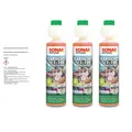 Produktbild: 3x 250ml SONAX KLARSICHT 1:100 KONZENTRAT HAVANA LOVE SCHEIBEN REINIGER ZUSATZ