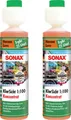Produktbild: SONAX KlarSicht 1:100 Konzentrat Havana Love 2x250 ml Scheiben Zusatz Reiniger