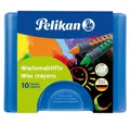 Produktbild: Pelikan Wachsmalstift Wachsmalstifte 665/10 mit Schiebehülse, 10 Stück