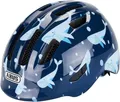 Produktbild: Abus 67262 Kinderhelm - SMILEY 3.0 BLUE WHALE M
