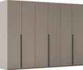 Produktbild: rauch Drehtürenschrank Kleiderschrank Schrank Garderobe Wäscheschrank BESTSELLER MONTCLAR (3 Ausstattungen BASIC/CLASSIC/PREMIUM (SOFT-CLOSE), Breiten 201-400 cm) Front in Glas/Hochglanz/Dekor/Grauspiegel in 5 Breiten MADE IN GERMANY