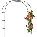 Produktbild: Rosenbogen, Metall, Rankgitter, Garten, Höhe: 250 Cm, 2 Breiten: 235 Oder 180 Cm, Kletterpflanzen, Schwarz