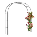 Produktbild: Rosenbogen Rosenrankhilfe Torbogen Gartenbogen Pflanzenbogen 2 Breiten Metall