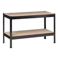 Produktbild: SCHULTE REGALWELT Grundregal, LxBxH: 40 x 120 x 43 cm, Metall/Holz, Schwarz, 2 Fachböden