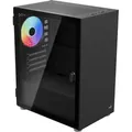 Produktbild: AEROCOOL CS-111 V1 Black, Glasfenster
