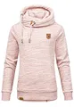 Produktbild: REPUBLIX Damen Kapuzenpullover Sweatjacke Pullover Hoodie Sweatshirt RD-014 Bordeaux L