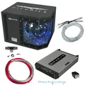 Produktbild: HIFONICS Mercury MBP-1000.4 4-Kanal Car-Hifi-Set Subwoofer Verstärker Auto PKW