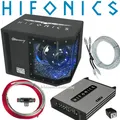 Produktbild: Hifonics MBP1000.4 Soundpaket Subwoofer Endstufe Kabel Auto Set komplette Anlage