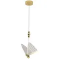 Produktbild: Hängeleuchte Mariposa, Bernstein, Metall, 130 cm, Farbtemperaturwechsler, Lampen & Leuchten, Innenbeleuchtung, Hängelampen, Pendelleuchten