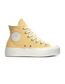 Produktbild: Converse Lift Hi Cyber Mango Sneaker Damen - Baumwolle, gelb, 35 EU