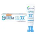 Produktbild: Sensodyne ProSchmelz Repair Whitening Zahnpasta, 75ml, tägliche Zahncreme mit Fluorid für weiße Zähne, repariert nachweislich durch Säuren geschwächten Zahnschmelz & entfernt Verfärbungen.