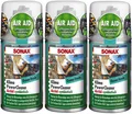 Produktbild: SONAX KlimaPowerCleaner AirAid symbiotisch Ocean-fresh 3x100 ml Klima Reiniger