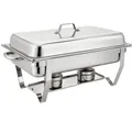 Produktbild: Speisenwärmer Chafing Dish 11 Liter Warmhaltebehälter Bain-Marie Buffet Party