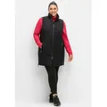 Produktbild: Langjacke SHEEGO, Damen, Gr. 58, schwarz, 94% Polyester, 6% Elasthan, Jacken Langjacke
