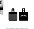 Produktbild: Organische Bremsbeläge Galfer Yamaha Cw 50 / ye 50 Aprilia Rs 125 / Pegaso 12...