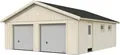 Produktbild: Palmako Garage Andre, BxTxH: 712x785x325 cm, mit Sektionaltor, natur