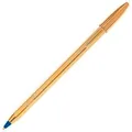 Produktbild: Stift Bic Cristal Shine Gold 0,32 mm Blau 20 Stücke