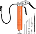Produktbild: ValueMax Fett-Presse 6000 PSI, Hochdruck-Handfett-Presse mit 24/45 cm Schlauch