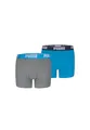 Produktbild: PUMA Jungen Boys Everyday Basic 2p Boxer, Grey Mélange/Blue - New, 140 EU